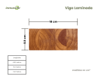 Vigas Laminadas 18 cm X 8.5 cm
